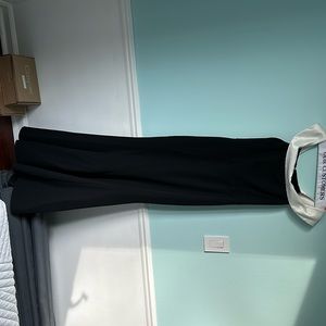 Classic Black & White evening Gown, perfect for any black tie event!